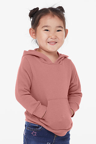 Personalized Toddler Sponge Fleece Pullover Hooded Sweatshirt