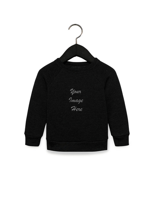 Premium Toddler Fleece Raglan Sleeve Sweatshirt