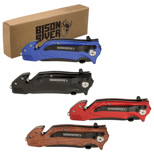 Customizable 4 1/2" Rescue Knife: Your Ultimate Emergency Companion