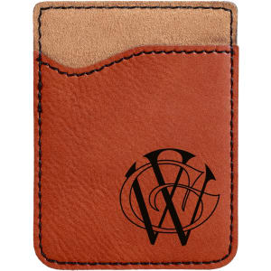 Personalized Vegan Leather Phone Wallet
