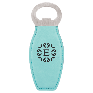 Personalized Vegan Leather Magnetic Bottle Opener