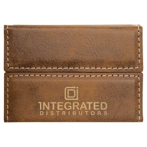 Custom Vegan Leather Hard Card Case