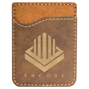 Personalized Vegan Leather Phone Wallet