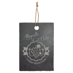 Personalized Laser Engraved Hanging Slate Cutting Board