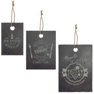 Personalized Laser Engraved Hanging Slate Cutting Board